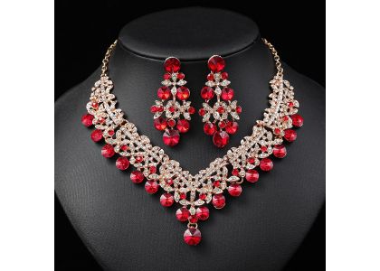 for Bridal necklace and earrings sets, what color you like? 