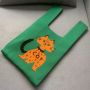 knitted vest bag cute cat
