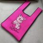 knitted vest bag diamond bear