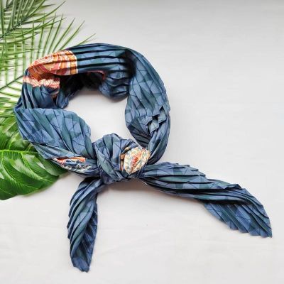 Satin Scarves,pleated