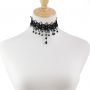 Hot selling retro fashion women's large collar necklace fashionable water drop shape pendant