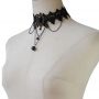 fashion women's large collar necklace fashionable water drop shape pendant choker with beads