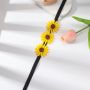fashion women's large collar necklace fashionable water drop shape pendant choker sunflower choker