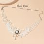 fashion women's necklace fashionable water drop shape pendant choker flower choker