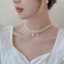 pendant choker fashion women's necklace fashionable water drop shape choker butterfly choker