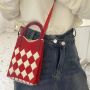 women girls Crossbody bag Cell Phone Bag Phone Pouch Crochet Bag Cell Phone Sleeve 