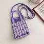 Cell Phone Sleeve Crossbody bag Cell Phone Bag Phone Pouch Crochet Bag 