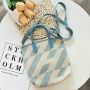 Knitted Shoulder Tote Bag Crochet Beach Bag Hobo Bag Aesthetic Tote Handbags for Women
