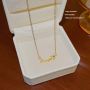 18K necklace Exquisite necklace clavicle chain fashion necklace fashion jewelry