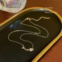 18K necklace Exquisite necklace clavicle chain fashion necklace fashion jewelry