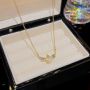 titanium steel necklace Exquisite necklace clavicle chain fashion necklace fashion jewelry