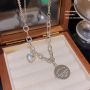titanium steel necklace Exquisite necklace clavicle chain fashion necklace fashion jewelry