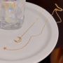 titanium steel necklace Exquisite necklace clavicle chain fashion necklace fashion jewelry
