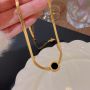 titanium steel necklace Exquisite necklace clavicle chain fashion necklace fashion jewelry