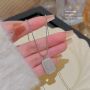 titanium steel necklace Exquisite necklace clavicle chain fashion necklace fashion jewelry