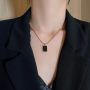 titanium steel necklace Exquisite necklace clavicle chain fashion necklace fashion jewelry