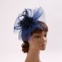 Fascinators Hat Flower Mesh Feathers Headband Hair Accessory Tea Party Wedding Cocktail Headwear for Girls Women
