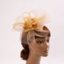 Fascinators Hat Flower Mesh Feathers Headband Hair Accessory Tea Party Wedding Cocktail Headwear for Girls Women