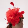Fascinators Hat Flower Mesh Feathers Headband Hair Accessory Tea Party Wedding Cocktail Headwear for Girls Women