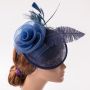 Fascinators Hat Flower Mesh Feathers Headband Hair Accessory Tea Party Wedding Cocktail Headwear for Girls Women