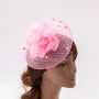 Fascinators Hat Flower Mesh Feathers Headband Hair Accessory Tea Party Wedding Cocktail Headwear for Girls Women