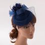 Fascinators Hat Flower Mesh Feathers Headband Hair Accessory Tea Party Wedding Cocktail Headwear for Girls Women