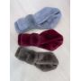 faux fur scarf winter hat warm hat bucket for women girls