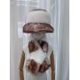 winter bucket winter hat faux fur hat for women girls