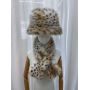 winter bucket winter hat faux fur hat for women girls