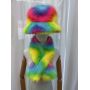 winter bucket winter hat faux fur hat for women girls