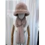 winter bucket winter hat faux fur hat for women girls